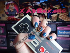 nail art nintendo nes