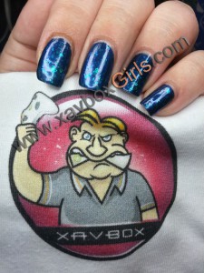 tshirt nail art