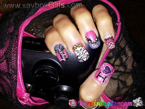 nail art nini chaton