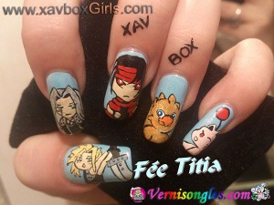 Nail Art Fée Titia